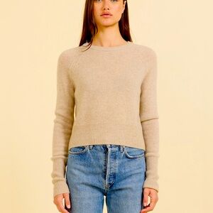 One Grey Day Blakey Crop Sweater